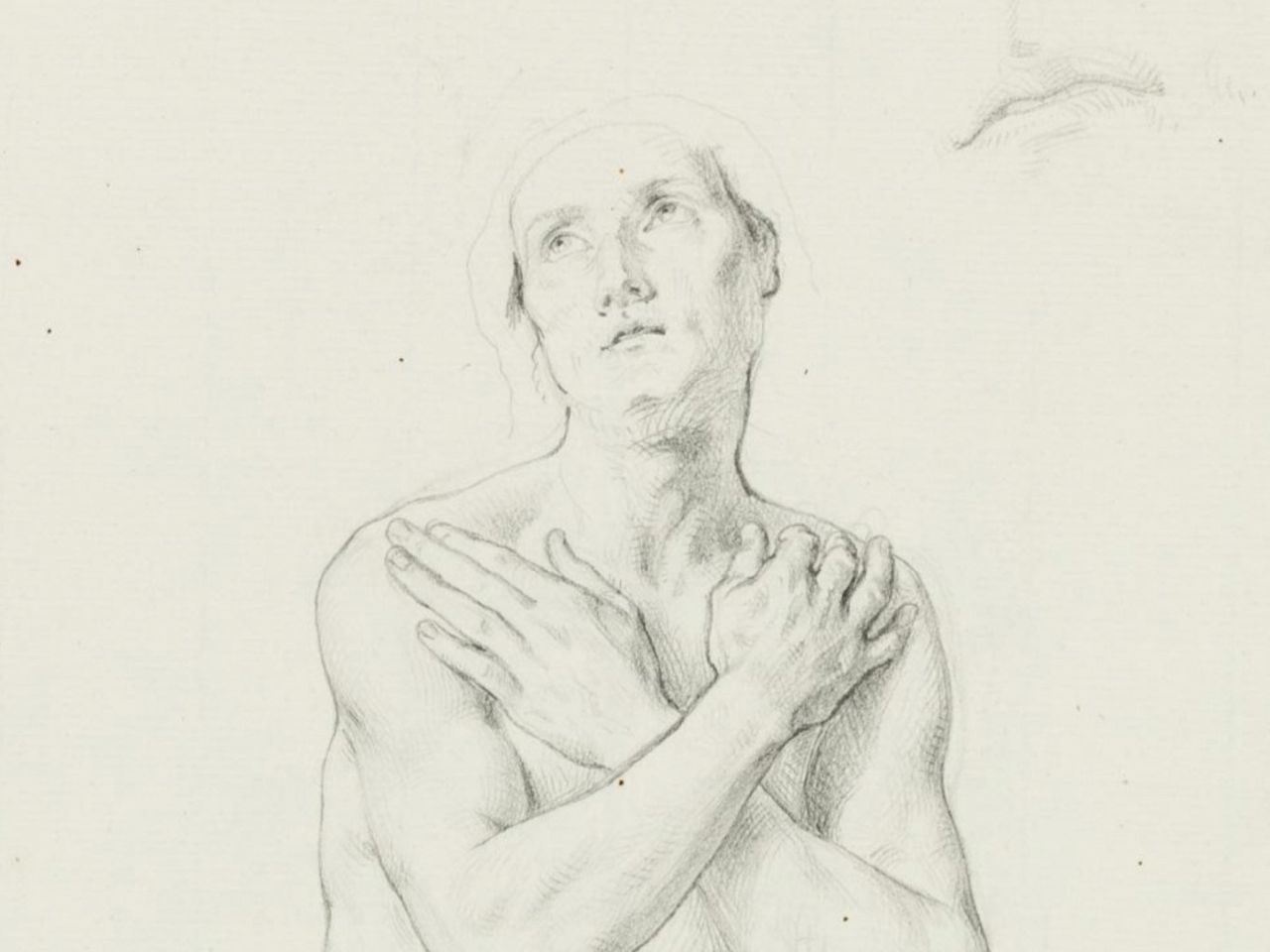 Detail aus der Kupelwieser-Studie, 1844